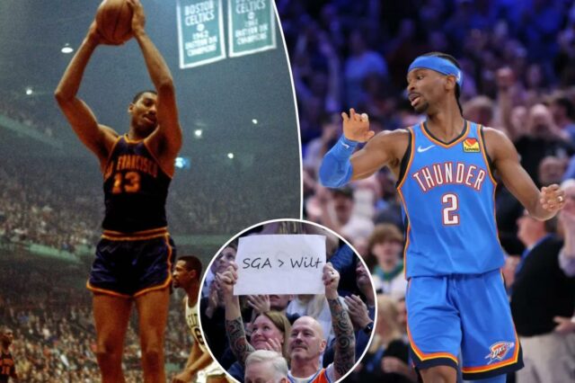 Shai Gilgeous-Alexander quebra o recorde consecutivo de jogo de 20 pontos de Wilt Chamberlain
