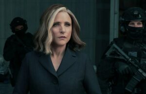 Showrunners e estrelas de “Demolidor: Nascido de Novo” revelam o ovo de Páscoa de Julia Louis-Dreyfus Julia Louis-Dreyfus como a condessa Valentina Allegra de Fontaine da Marvel