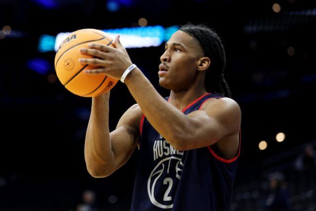 UConn Huskies starting point guard Silas Demary Jr. missed a NCAA Tournament first round game