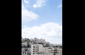 Sirenes ecoam em Jerusalém Oriental ocupada alertando sobre mísseis iranianos Sirenes ecoam em Jerusalém Oriental ocupada alertando sobre mísseis iranianos