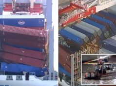 Situação ‘precária’ com a chegada de contêineres danificados ao porto de Long Beach Situação 'precária' com a chegada de contêineres danificados ao porto de Long Beach