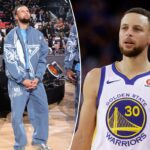 Lenda dos guerreiros Steph Curry