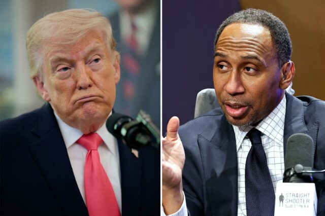 Stephen A. Smith diz que alguns têm “muita coragem” em Stephen A. Smith diz que alguns têm “muita coragem” em atacar Trump no Irã depois de se preocuparem com o país