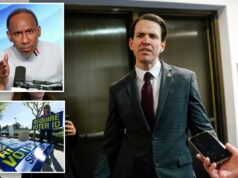 Stephen A. Smith ficou surpreso depois que o deputado Kevin Kiley o informou sobre a proibição do título de eleitor na Califórnia Stephen A. Smith ficou surpreso depois que o deputado Kevin Kiley o informou sobre a proibição do título de eleitor na Califórnia