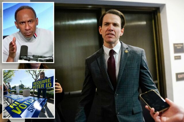 Stephen A. Smith ficou surpreso depois que o deputado Kevin Kiley o informou sobre a proibição do título de eleitor na Califórnia
