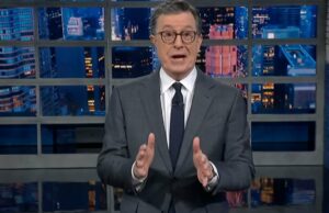 Stephen Colbert recua no rótulo de ‘herói’ do ex-chefe de contraterrorismo de Trump: ‘Ele é uma merda’ | Vídeo Jimmy Kimmel