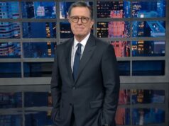 Stephen Colbert se defende dos gemidos do público sobre a mudança abrupta para a guerra no Irã: ‘Eu não faço notícia!’ | Vídeo Stephen Colbert se defende dos gemidos do público sobre a mudança abrupta para a guerra no Irã: 'Eu não faço notícia!' | Vídeo