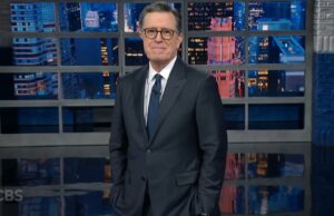 Stephen Colbert se defende dos gemidos do público sobre a mudança abrupta para a guerra no Irã: ‘Eu não faço notícia!’ | Vídeo Stephen Colbert se defende dos gemidos do público sobre a mudança abrupta para a guerra no Irã: 'Eu não faço notícia!' | Vídeo