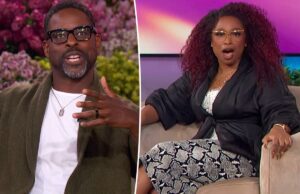 Sterling K. Brown faz uma confissão rouca sobre sua rotina de dormir que deixa Jennifer Hudson sem palavras Sterling K. Brown faz uma confissão rouca sobre sua rotina de dormir que deixa Jennifer Hudson sem palavras