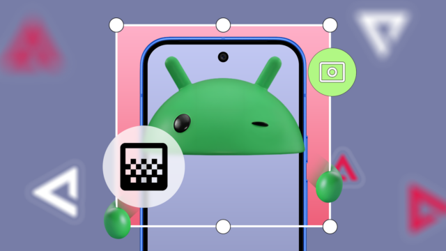 Google Lens selecionando e traduzindo texto em uma placa de estação de ônibus