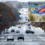 Sul dos EUA ameaçado por tempestades, granizo e tornados enquanto milhões de pessoas se preparam para condições climáticas severas