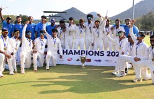 Tamil Nadu conquista Troféu CK Nayudu e vence Maharashtra na final Tamil Nadu conquista Troféu CK Nayudu e vence Maharashtra na final