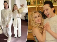Tara Lipinski e Johnny Weir provocam Rob Rausch com suas bolsas Birkin combinando Tara Lipinski e Johnny Weir provocam Rob Rausch com suas bolsas Birkin combinando