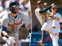 Tarik Skubal domina Padres, Nick Pivetta vacila na rotina do dia de abertura dos Tigers O arremessador do San Diego Padres, Nick Pivetta, no meio do parto.