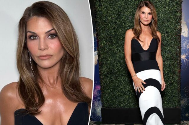 Tenha piedade! Lori Loughlin, 61, parece ter metade de sua idade em rara aparição no tapete vermelho após a separação de Mossimo Giannulli

