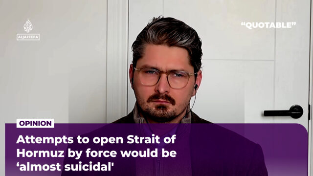 Tentativas de abrir o Estreito de Ormuz pela força seriam ‘quase suicidas’
