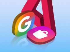 Tentei substituir todos os aplicativos do Google pelos padrões da Samsung – valeu a pena manter apenas 2 Um logotipo azul do Gboard em uma mesa azul-petróleo, cercado por ícones para digitação por voz, área de transferência e dicionário, ao lado de um teclado e um notebook