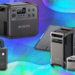 Estação de energia portátil Anker SOLIX F3800 e bateria de expansão BP3800 com painel solar de 400 W, baterias LiFePO4 de 7,68 kWh, saída CA de 6000 W, gerador solar para backup doméstico, RVs, emergências e cortes de energia