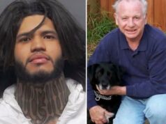 Texas tatuado de 27 anos pega 40 anos por cortar o pescoço do namorado de 81 anos Foto de Alberto Rafael Ferrer Cabrera.