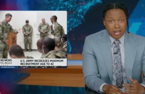 ‘The Daily Show’ critica exército por mudança no limite de idade para alistamento e regras sobre maconha em meio à guerra no Irã: ‘Devemos estar desesperados’ | Vídeo Joy Behar em