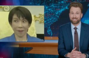 ‘The Daily Show’ rasga a piada de Trump sobre Pearl Harbor antes do primeiro-ministro japonês: ‘Não vi uma bomba americana tão mal desde…’ | Vídeo Pete Buttigieg fala no palco durante o