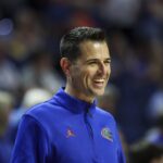 Florida Gators basketball head coach Todd Golden