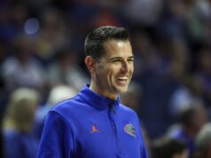 Todd Golden, da Flórida, revela três equipes que podem ir longe na loucura de março Florida Gators basketball head coach Todd Golden