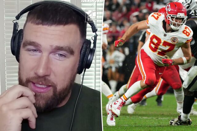 Travis Kelce explica sua decisão de jogar a 14ª temporada da NFL em ‘New Heights’
