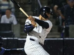 Trent Grisham, dos Yankees, recebe um golpe importante após um início lento no treinamento de primavera Trent Grisham marcou um single de duas corridas no segundo turno da vitória dos Yankees por 3 a 0 no treinamento de primavera sobre os Rays no George M. Steinbrenner Field em 6 de março de 2026.