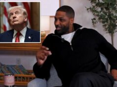 Tristan Thompson, da NBA, apoia a imigração feita ‘da maneira certa’ em comentários matizados sobre a repressão de Trump O presidente dos EUA, Donald Trump, olha para cima durante uma reunião de gabinete na Casa Branca.