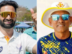 Troféu Ranji: o técnico do Karnataka, Yere Goud, apóia o marcapasso J e K Auqib Nabi para testes Troféu Ranji: o técnico do Karnataka, Yere Goud, apóia o marcapasso J e K Auqib Nabi para testes