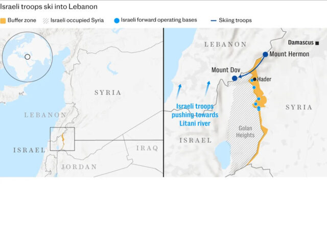 Tropas israelenses esquiam no Líbano 3.003 soldados israelenses esquiam no Líbano
