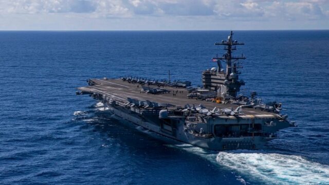 Trump Kirim Kapal Induk Ketiga USS George HW Bush e Trump Kirim Kapal Induk Ketiga USS George HW Bush e Timur Tengah, Perang Irã Makin Membara
