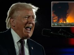 Trump adverte o Irã para ‘levar a sério’ as negociações de paz ‘antes que seja tarde demais’ O presidente Donald Trump fala durante o jantar do Comitê Nacional Republicano do Congresso em 25 de março de 2026.