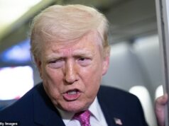 Trump ameaça o abastecimento de água do Irã em uma surpreendente escalada de ‘crimes de guerra’, enquanto o desafiador Teerã rasga o tratado nuclear Trump ameaçou 'explodir' o abastecimento de água e a rede eléctrica do Irão se o regime islâmico não reabrisse imediatamente o Estreito de Ormuz