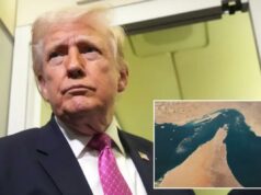 Trump ataca França e Reino Unido, diz que as nações deveriam “apenas tomar” o Estreito de Ormuz para repor o petróleo perdido Donald Trump falando aos repórteres a bordo do Força Aérea Um.