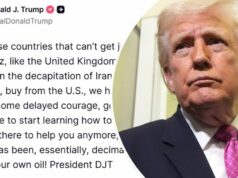 Trump critica aliados por não ajudarem em seu esforço de guerra Trump critica aliados por não ajudarem em seu esforço de guerra