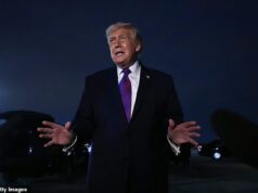 Trump diz que a ameaça de vingança de drones iranianos à Califórnia está sob investigação enquanto revela que os EUA estão de olho nas células adormecidas Donald Trump (foto) disse que foi informado sobre potenciais células adormecidas iranianas nos Estados Unidos e um possível plano de vingança de ataque de drones que teria como alvo a Califórnia