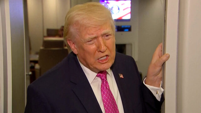 Trump diz que o Irão “teve uma mudança de regime” ao descrever “barcos cheios de petróleo”
