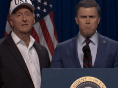 Trump e Pete Hegseth tentam justificar a guerra do Irã no ‘SNL’: ‘Não sei o que estou fazendo’ Trump and Pete Hegseth SNL