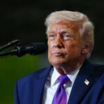 O presidente Donald Trump não deu uma resposta direta sobre as suas intenções no Irão.