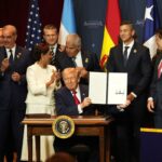 Trump promete poder militar dos EUA para erradicar cartéis e insta os países latino-americanos a fazerem o mesmo