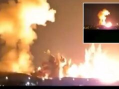 Trump publica vídeo de grande explosão nos estoques de urânio do regime habitacional iraniano Trump publica vídeo de grande explosão nos estoques de urânio do regime habitacional iraniano