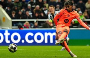 UEFA Champions League – Yamal marca o empate e rouba um ponto para o Barcelona em Newcastle UEFA Champions League - Yamal marca o empate e rouba um ponto para o Barcelona em Newcastle