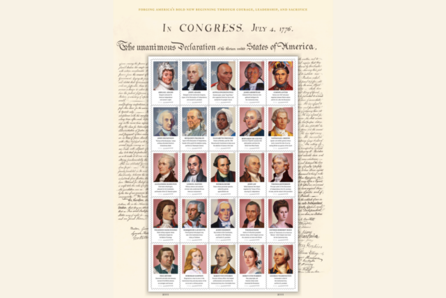 USPS lança 25 novos selos para sempre
