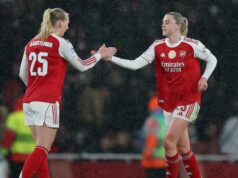 UWCL: Arsenal e Wolfsburg assumem liderança na primeira mão da Liga dos Campeões Feminina UWCL: Arsenal e Wolfsburg assumem liderança na primeira mão da Liga dos Campeões Feminina
