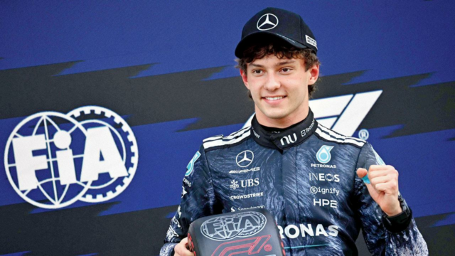 Uma qualificação limpa e divertida: Kimi Antonelli, da Merc, conquista Uma qualificação limpa e divertida: Kimi Antonelli, da Merc, conquista a pole