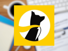 Underdog enfrenta demissões, pressão regulatória e pivô estratégico de negócios Os cortes de empregos menos favorecidos e os desafios regulatórios aumentam em todo o país. Gráfico quadrado amarelo com o logotipo do Underdog – uma silhueta de cachorro preto com um formato de raio atravessando seu corpo dentro de um círculo branco – contra um fundo desfocado de mesa com uma xícara de café e um teclado.