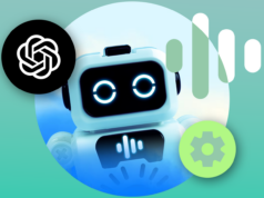 Usei as novas configurações do ChatGPT para eliminar a voz da IA – e realmente funcionou Ilustração mostrando duas mãos robóticas segurando o logotipo ChatGPT em direção a um ícone central brilhante do Google Gemini.