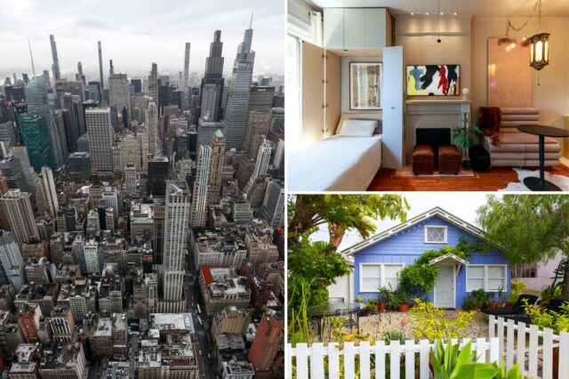 Veja quantos metros quadrados são comprados por US$ 400 mil em Nova York - não é muito melhor na Califórnia
